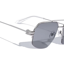 Load image into Gallery viewer, Bold Black Aviator Sunglasses
