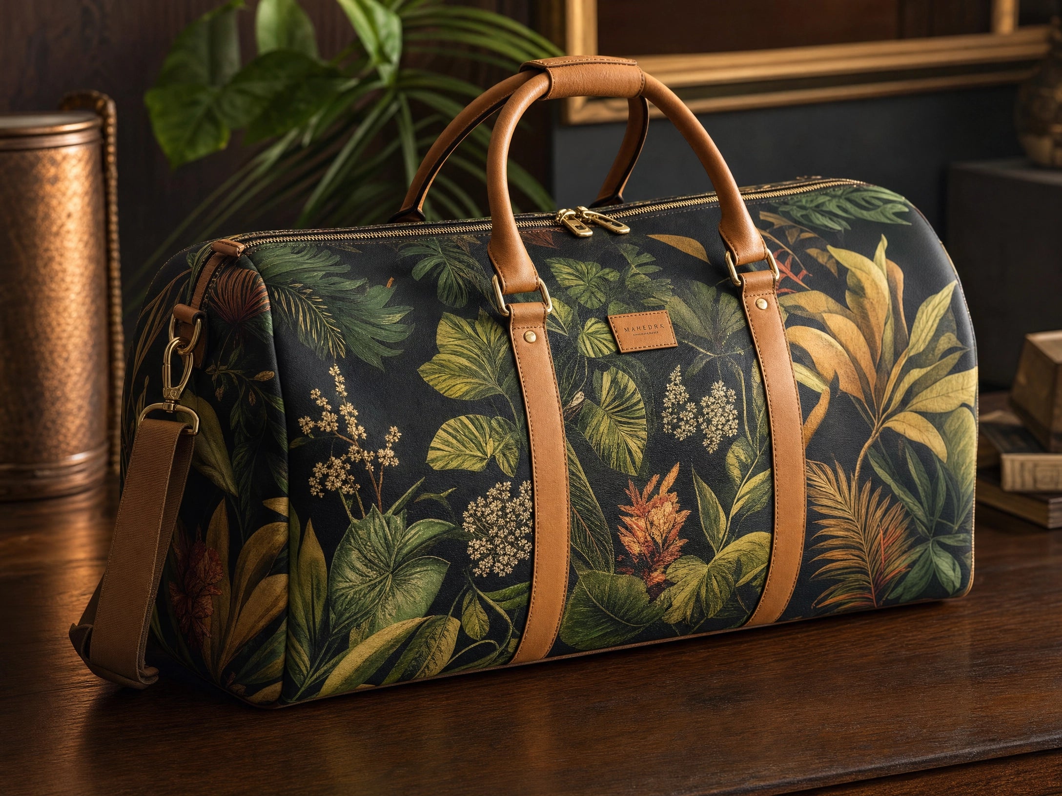 Rich and Rich JetSet Journey Botanical Large Capacity Duffle Bag