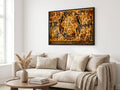Rich and Rich African Abstract 32 x 24 Wall Art - Rich and Rich Homeopportunities
