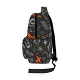 a Skater Minimal Boys Black Large Capacity Backpack