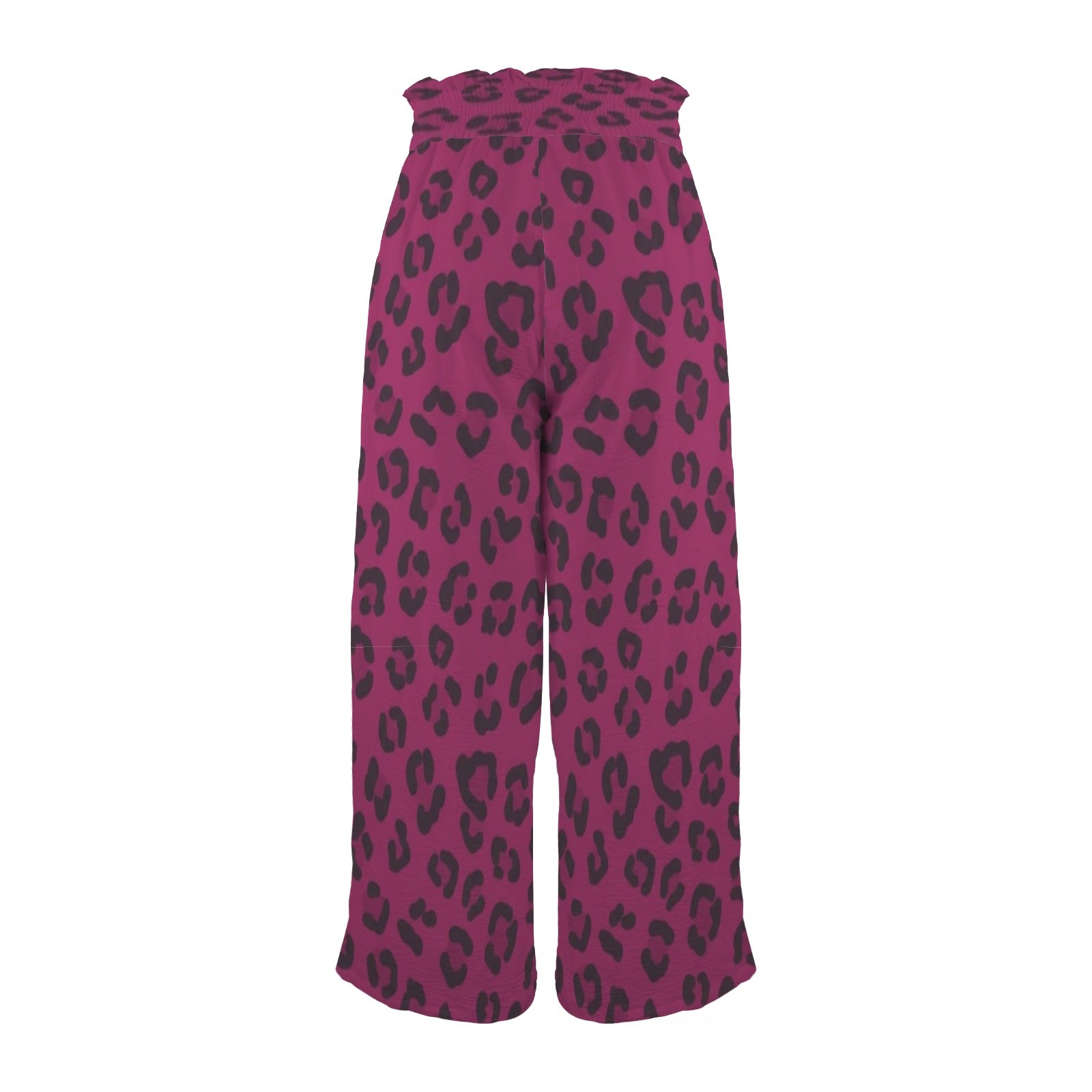 Magenta Animal Print Women's Pant's
