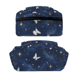 a Ethereal butterfly Galaxy Girls Blue Large Capacity Backpack