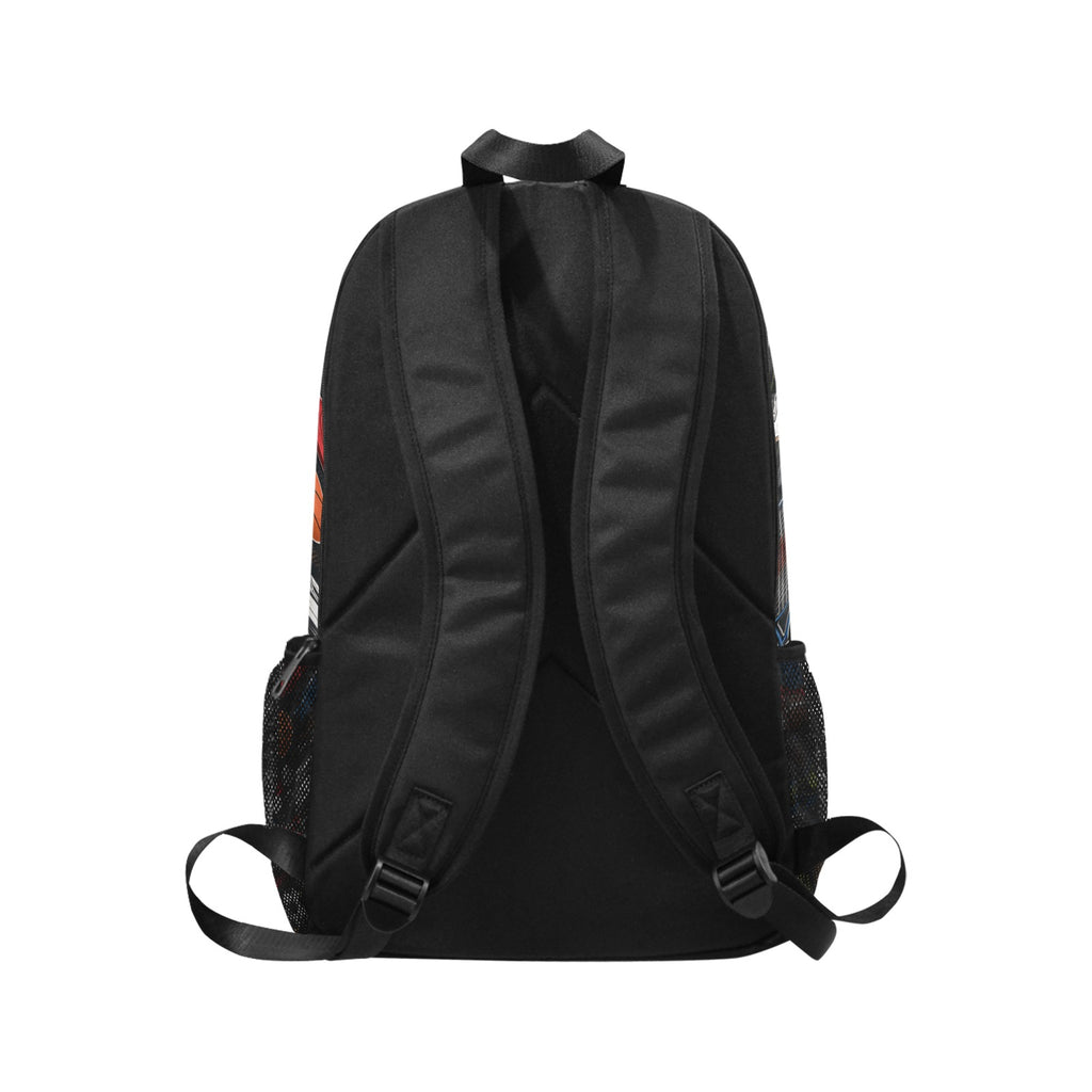 Unisex All Sports 1200D Nylon Fabric Backpack with Side Mesh Pockets | Durable School, Office & Travel Laptop Bag
