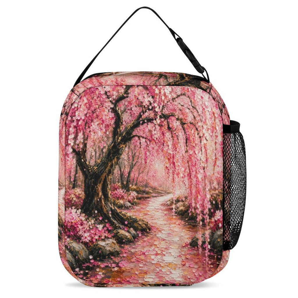 Japanese Cherry Blossom Three Piece Combination Backpack Set