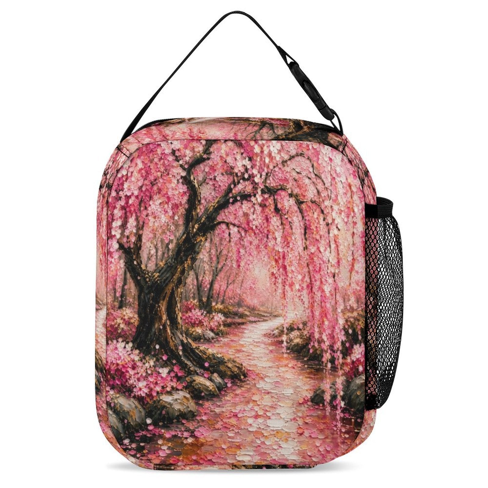 Japanese Cherry Blossom Three Piece Combination Backpack Set