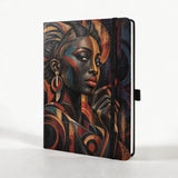 Rich and Rich Muse in Mosaic Notebook Strap Notebook
