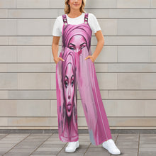 Load image into Gallery viewer, HerEyes Sleeveless Straps Pocket Wide Leg Jumpsuit Sleeveless Straps Pocket Wide Leg Jumpsuit
