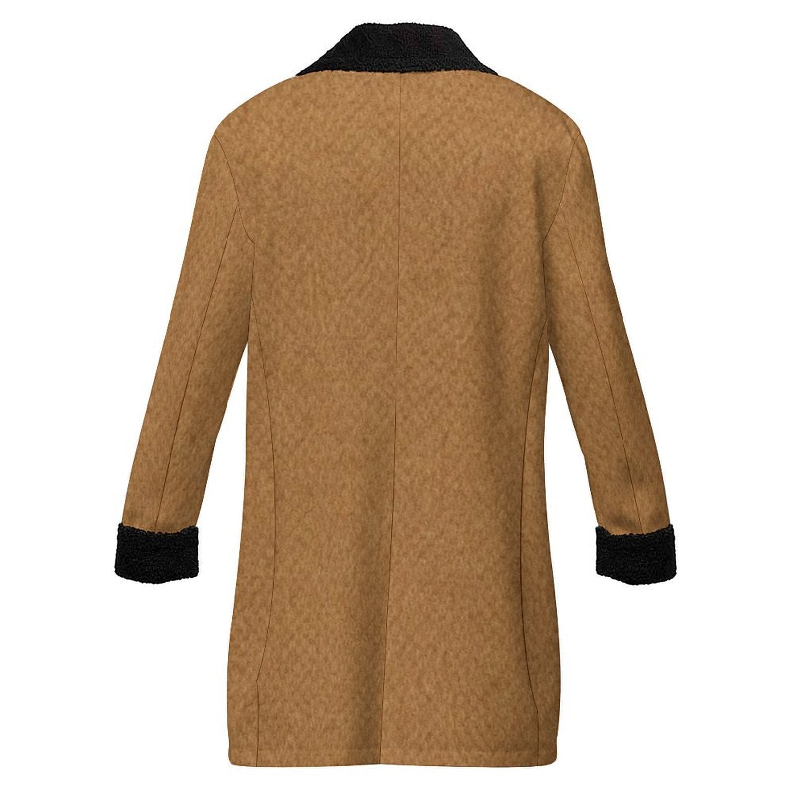 A Rich and Rich Men's Tan Double Breasted Coat
