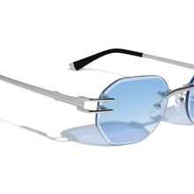 Load image into Gallery viewer, Carter Bleu Metal Frameless Sunglasses
