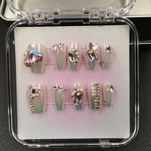 Load image into Gallery viewer, 1037- Handmade press on nails fake nails removable
