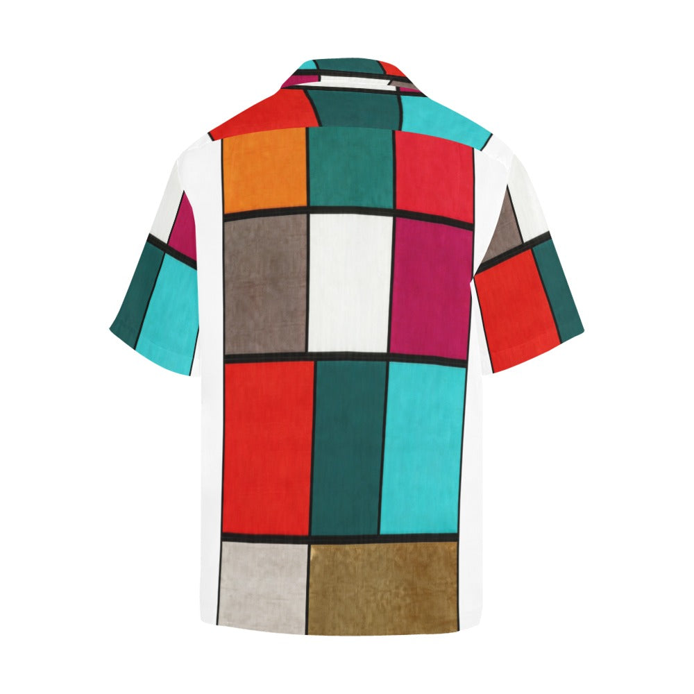 Rich and Rich Men's Multicolor Colorblock Designer Shirt