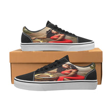 Load image into Gallery viewer, R&amp;RH LuiiLoviie Womens Red Caricature Skateboarding Shoes Women&#39;s Low Top Skateboarding Shoes (Model E001-2)

