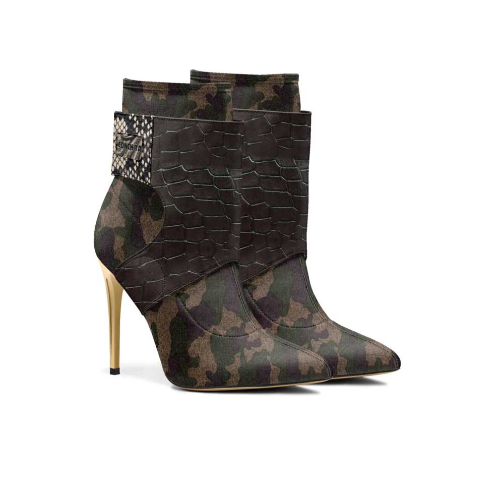 Rich and Rich Conchita Camo Future Women's Stiletto