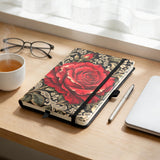 Rich and Rich Scarlet Bloom Notebook Strap Notebook