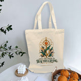 Rich and Rich Home Elevated Women's Beige Tote Bag
