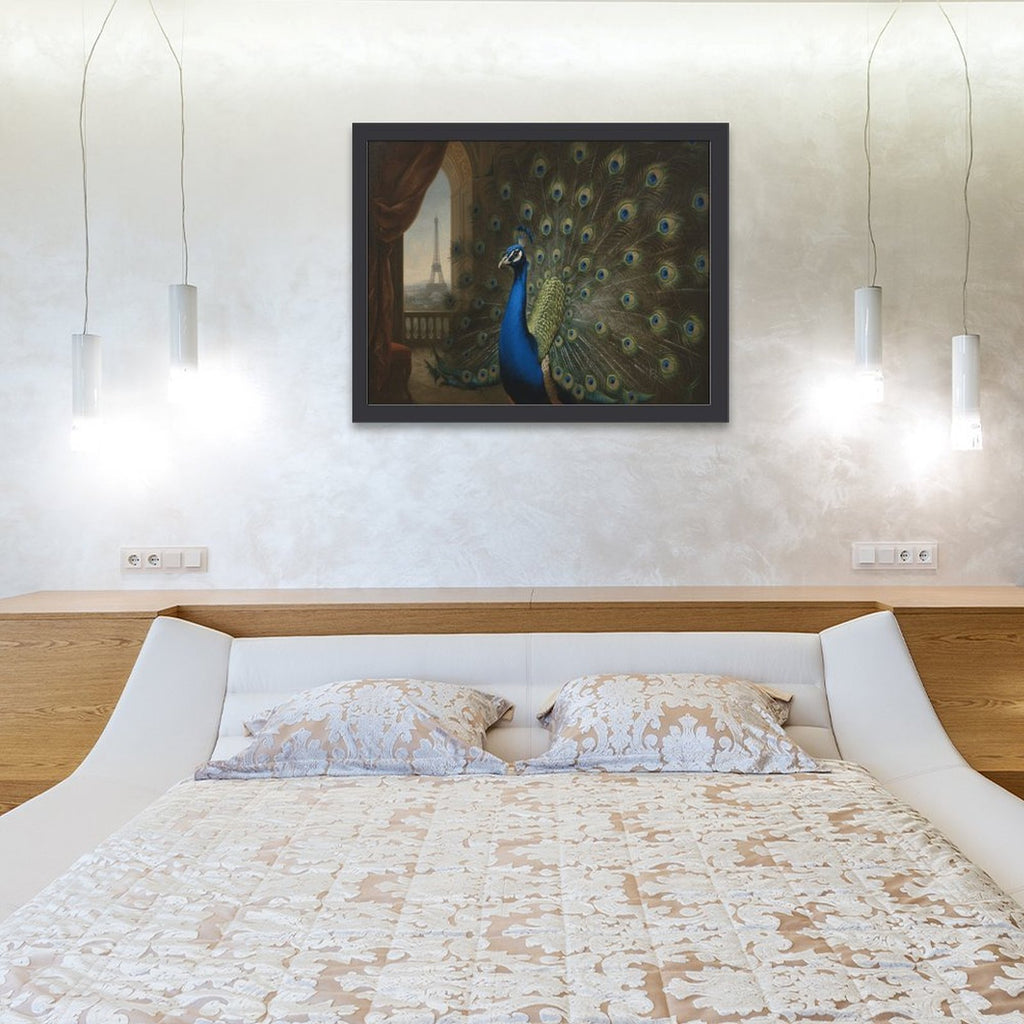 Rich and Rich Home Wooden Frame Painting 40x30cm in premium wood finish
