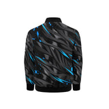 Critter Kicks Zebra Zest Boys Black Bomber Jacket