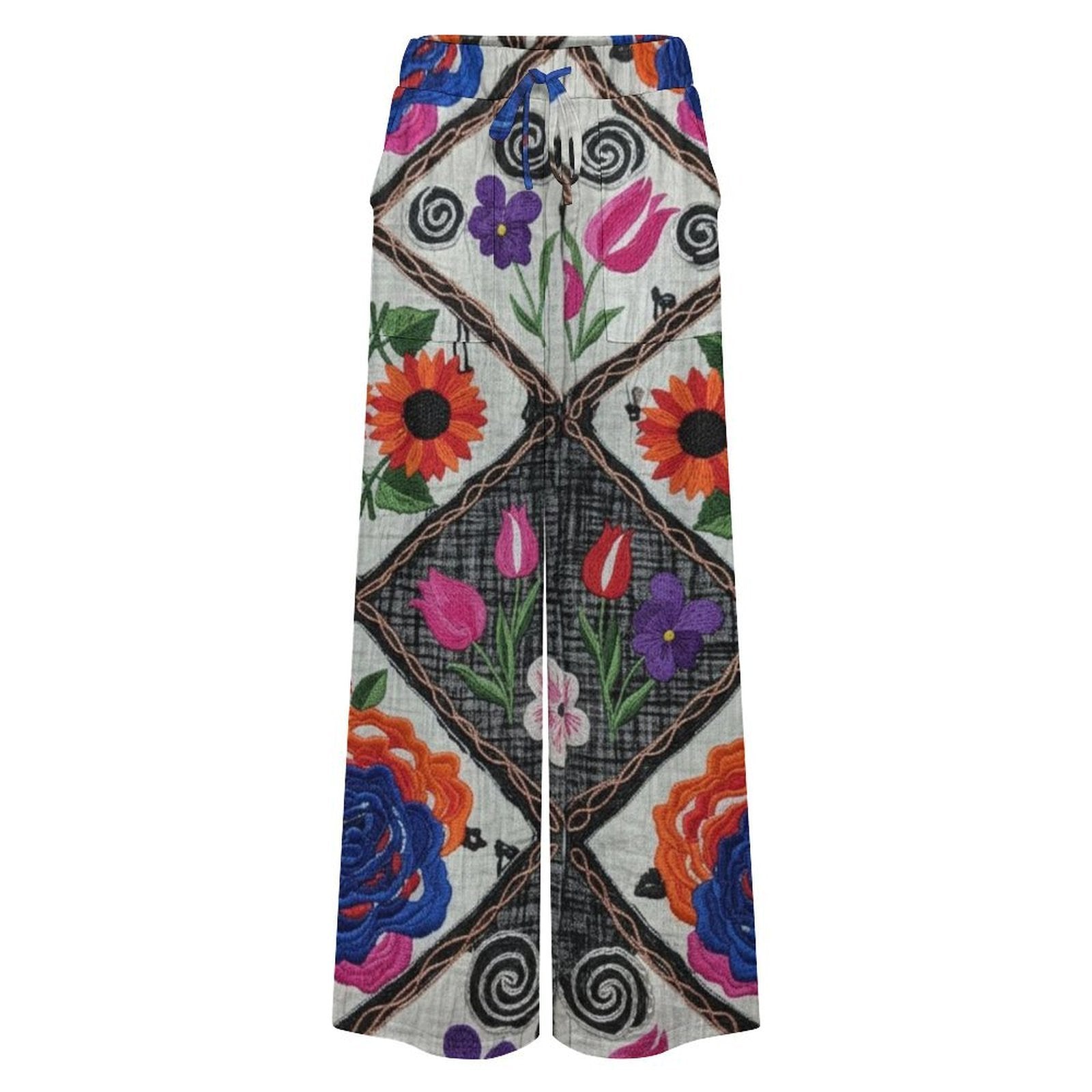 Rich and Rich Floral Women’s Wide-Leg Pants