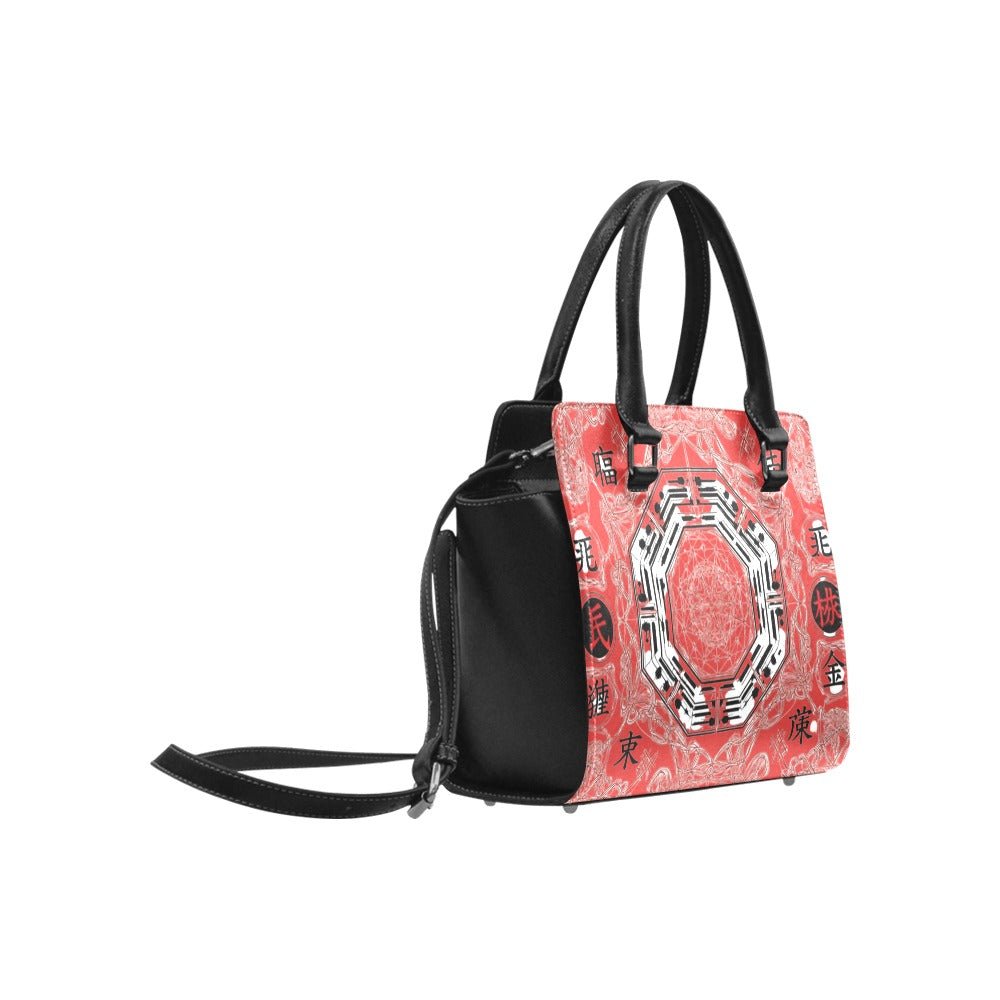 Bomber jacket, fly-weave sneakers, and PU leather shoulder handbag included in a coordinated fashion bund — additional view 7