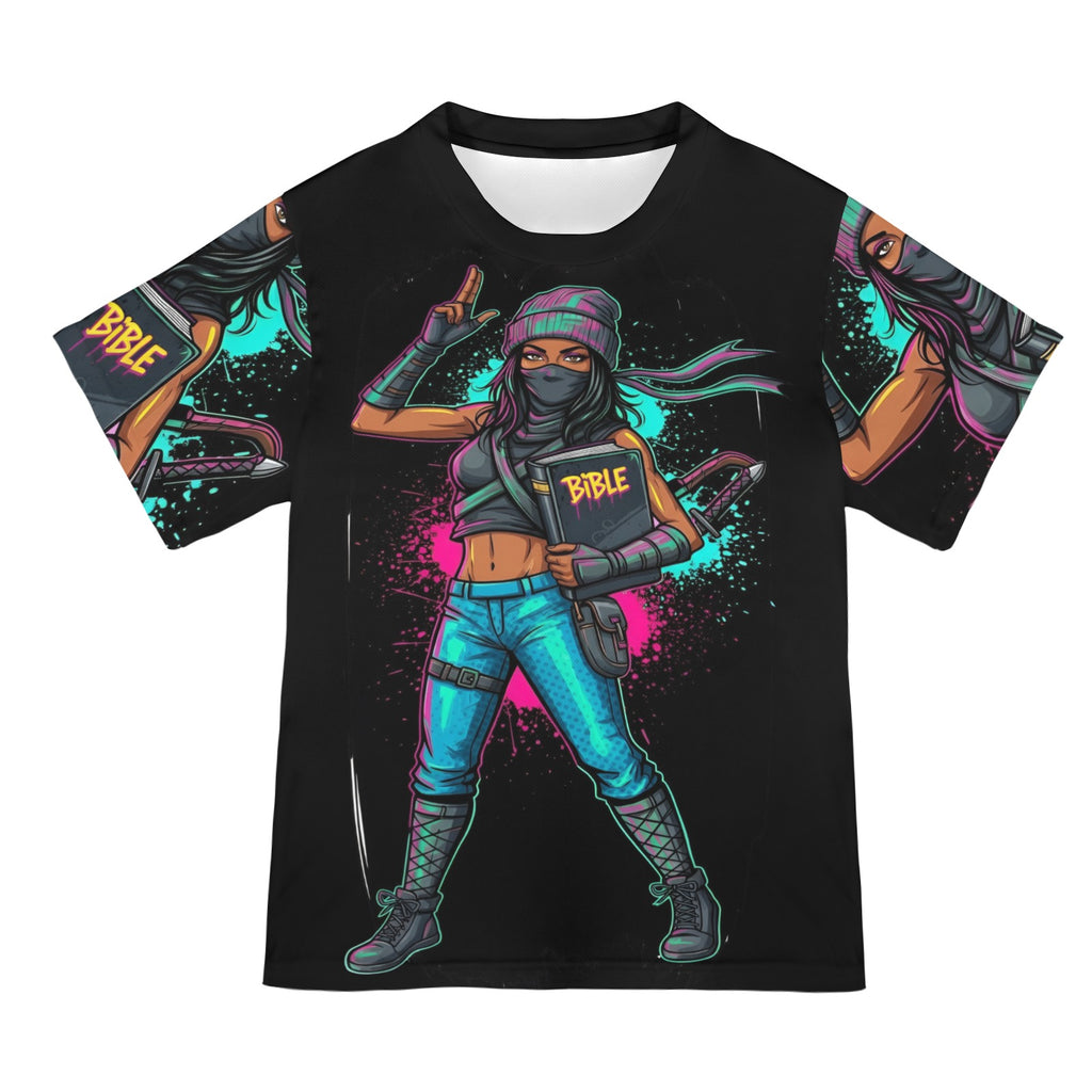 Rich and Rich Women's Inspirational Black T-Shirt featuring motivational design