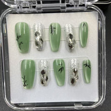 Load image into Gallery viewer, 1037- Handmade press on nails fake nails removable
