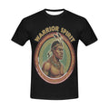 Rich and Rich Warrior Spirit Men’s Black T-Shirt | Graphic Tee | Soft Polyester Statement Shirt