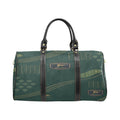 Rich and Rich JetSet Journey Golfing PU Leather Green Weekender Travel Bag - Rich and Rich Homeopportunities