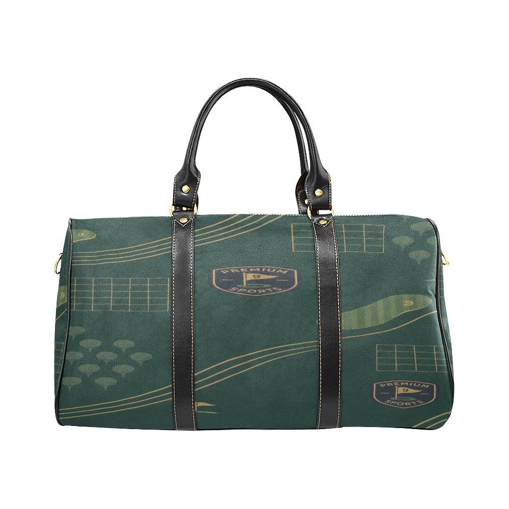 Rich and Rich JetSet Journey Golfing PU Leather Green Weekender Travel Bag - Rich and Rich Homeopportunities