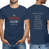 Men's short-sleeve T-shirt from The Vampire Gallery with printed design — additional view 10