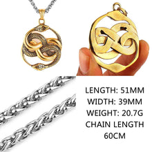 Load image into Gallery viewer, Mens Snake Pendant Necklace Set with Casual Mechanical Watch Fashion Accessory
