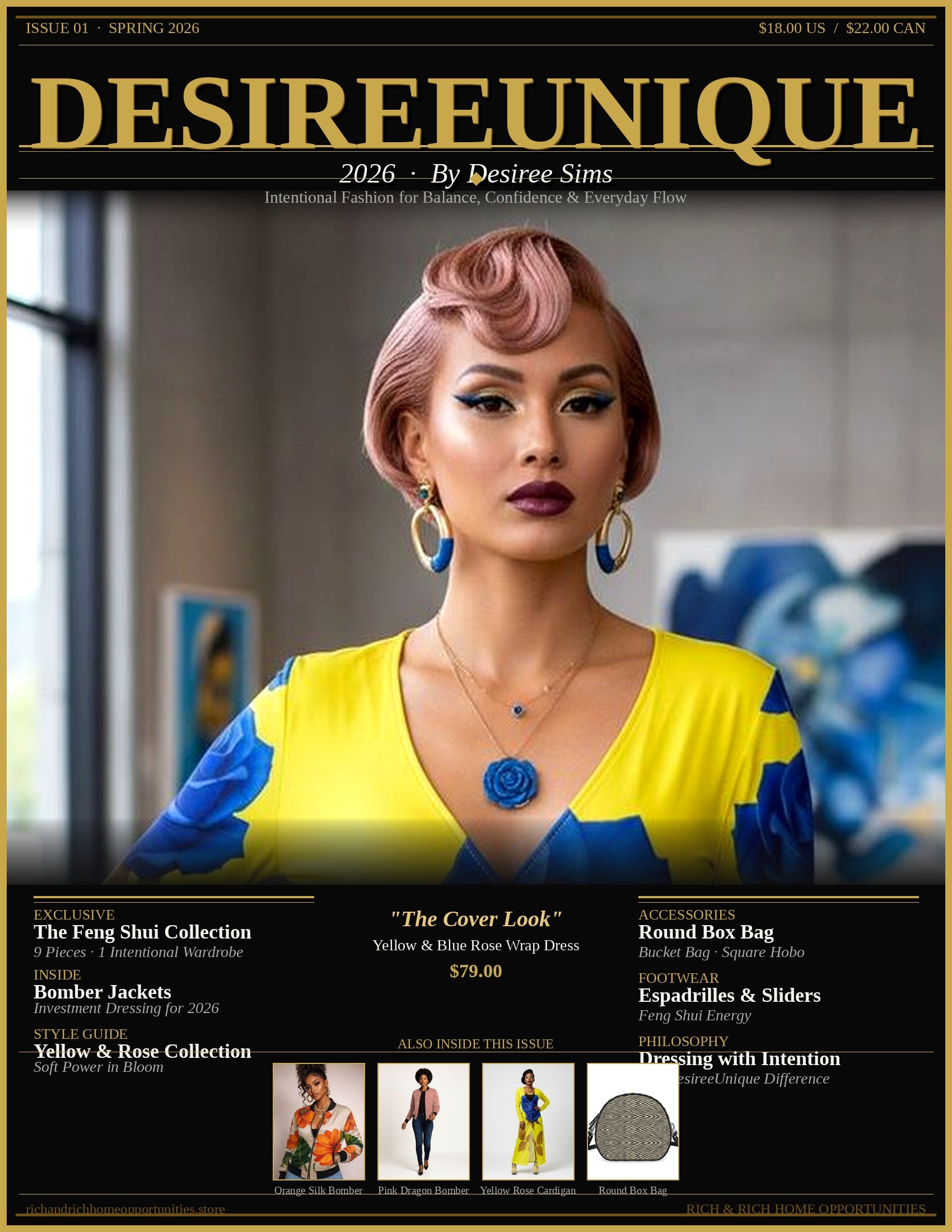 DesireeUnique 2026 Editorial By Desiree Sims