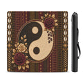 Rich and Rich Harmony Heritage Mahjong Table Mat 33x33 Inch – Stitched Edge, Non-Slip Rubber Backing, 2mm Game Mat with Storage Bag - Rich and Rich Homeopportunities