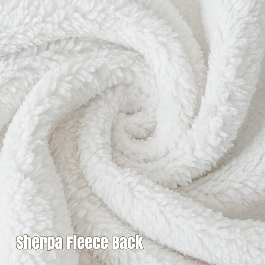 Rich and Rich Nordic Snowflake Sherpa Fleece Throw 60 x 80 - Rich and Rich Homeopportunities