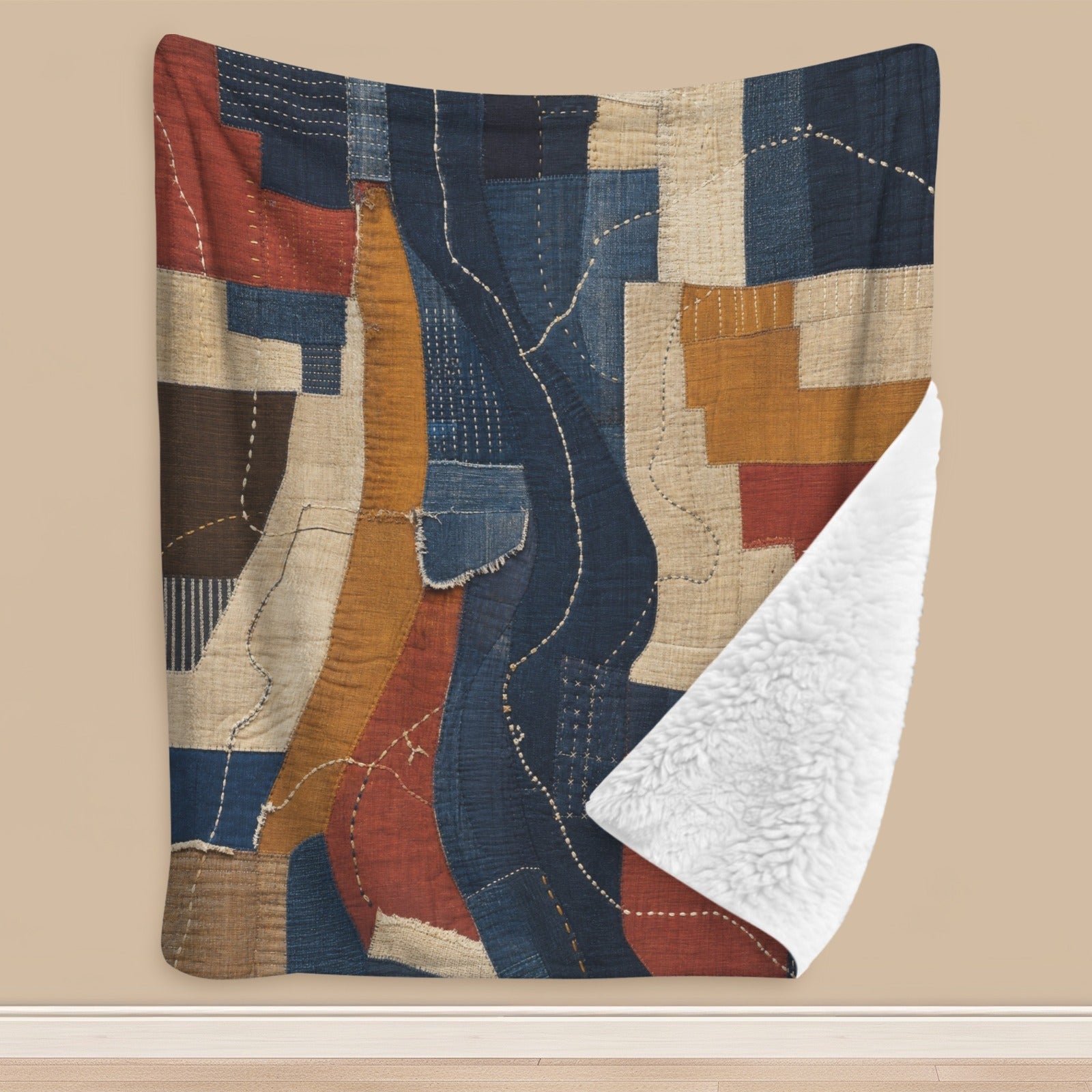 Rich and Rich Gee Inspired Sherpa Fleece Blanket 50 x 60 - Rich and Rich Homeopportunities
