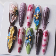 Load image into Gallery viewer, 1065 Handmade Nail Wear Nail Art Reusable Press on Nails False Nails
