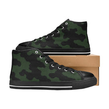 Load image into Gallery viewer, Rich and Rich Men&#39;s Classis Green Camo Hightop Canvas Sneaker
