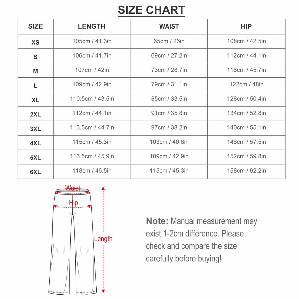 Rich and Rich women's wide leg pants in red and gray with high-waisted design