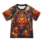 Rich & Rich Jack-O’-Reign Halloween Women's Black T-Shirt