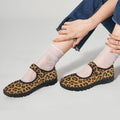 Rich and Rich Brown Animal Print Women's Mary Jane's