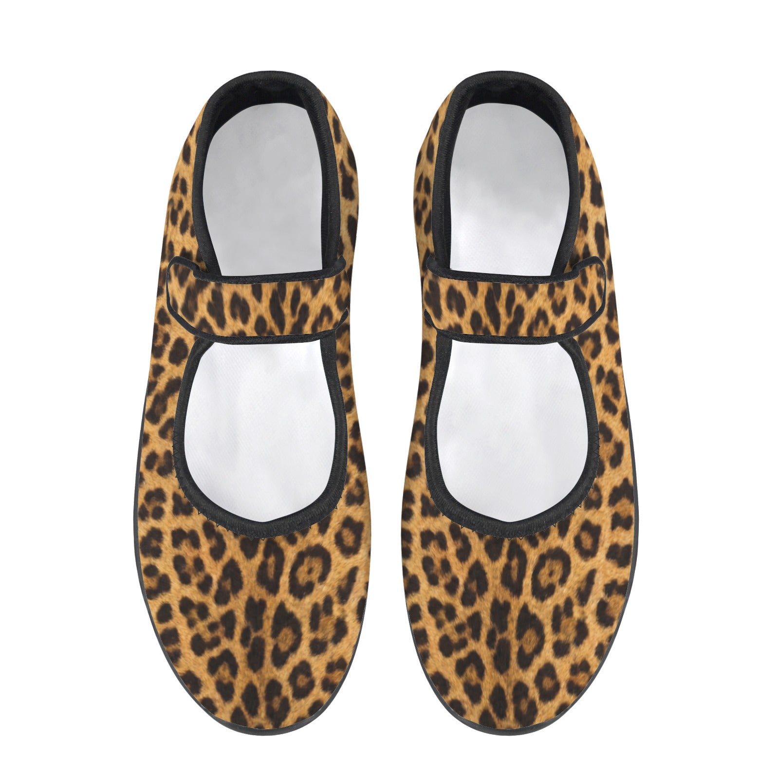Rich and Rich Brown Animal Print Women's Mary Jane's
