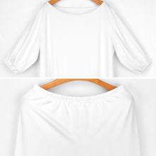 Load image into Gallery viewer, Diagonal shoulder two piece set Women&#39;s Off Shoulder Two-piece Set

