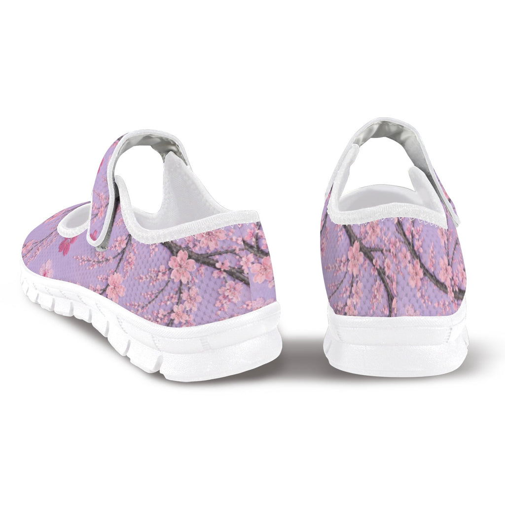 Japanese Cherry Blossom Women's Pink Mary Jane Shoes