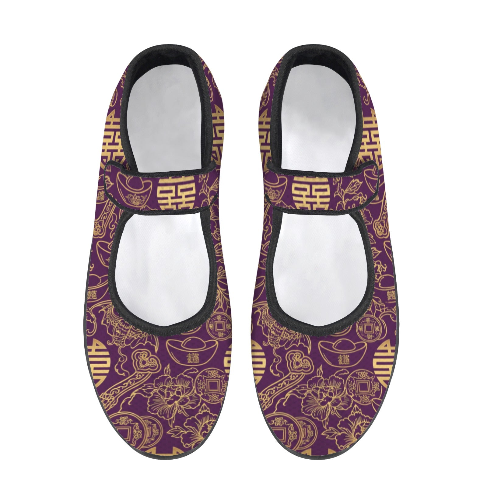 Rich and Rich Purple Feng Shui Women’s Mary Jane’s