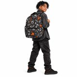 a Skater Minimal Boys Black Large Capacity Backpack