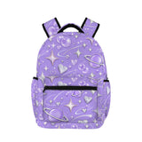 a Y2K Pop Girls Lavendar Large Capacity Backpack