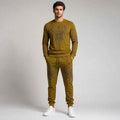 Rich and Rich Men's Brown Designer Tracksuit Trousers - Rich and Rich Homeopportunities