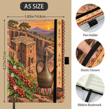 Rich and Rich Lalibela and Coffee Notebook Strap Notebook