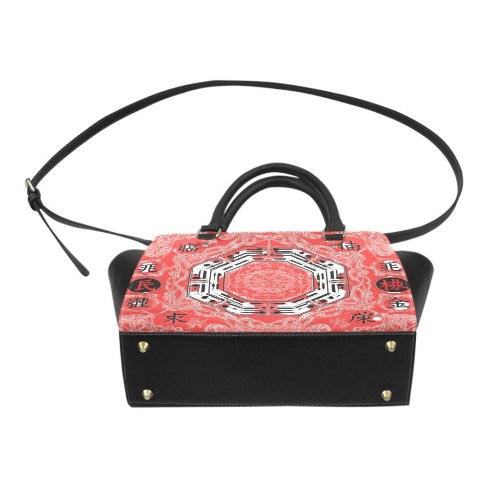 Bomber jacket, fly-weave sneakers, and PU leather shoulder handbag included in a coordinated fashion bund — additional view 8