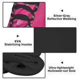 Rich and Rich Hot Pink Motion Twisted Sole Women's Sneakers