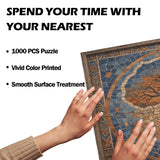AncientCrafts Baobab Tree of Life 1000‑Piece Wooden Jigsaw Puzzle By Rich and Rich